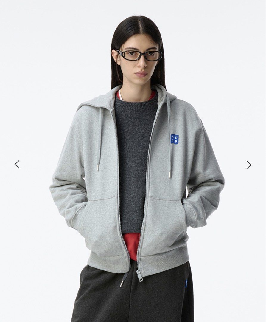 Ader Error Significant BL Tag Hooded Zip-Up 01 Gray (Category: Coats, Jackets and Outerwear) located in Makati City. Submitted by okazakisannn (Listing ID 1468541529, Image 1). Description: Selling my personal collection! Price 5k negotiable Shipped! •Size on last pic in cm https://m.web.mustit.co.kr/v2/m/product/product_detail/115276760 dm me for more info.