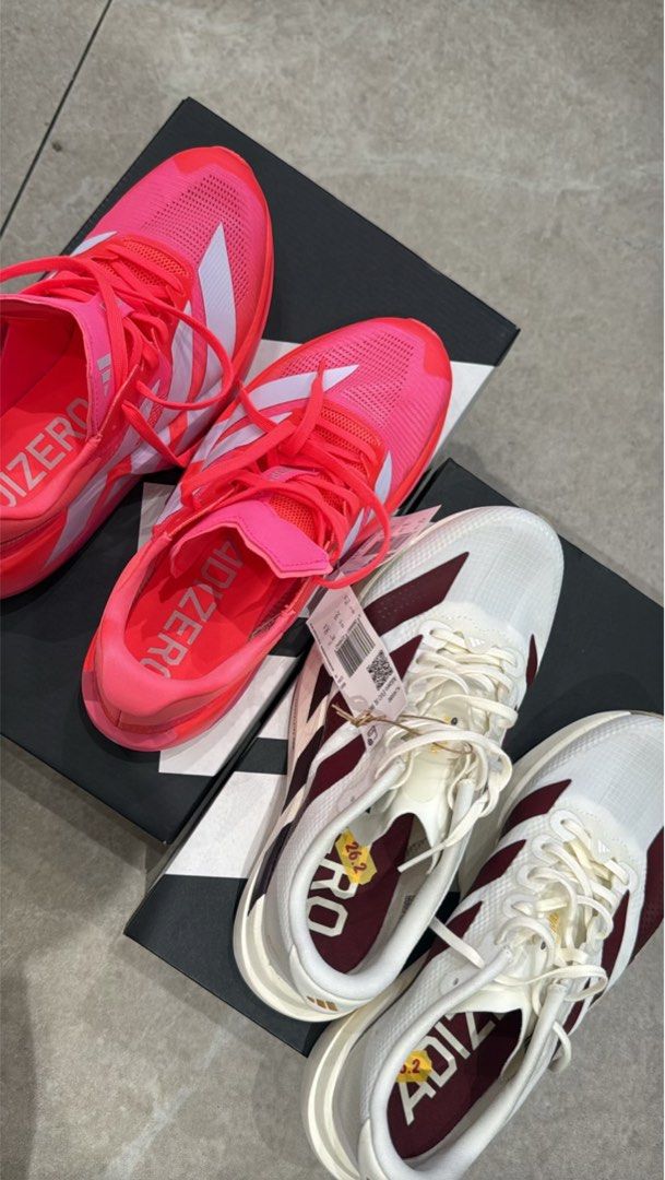 Adidas Adizero EVO SL (Category: Activewear) located in Manila. Submitted by gemmysells (Listing ID 1468508410, Image 1). Description: Evo SL White US 7.5 Rfs: not for me, wide feet Used once 5k run only.