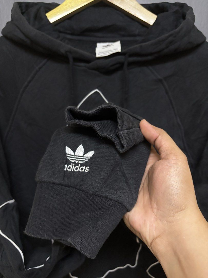 Adidas Big Logo (Category: Coats, Jackets and Outerwear) located in Cavite. Submitted by staythrifted.23 (Listing ID 1468617796, Image 3). Description: Medium on 🏷️ ( Oversized ) Dimes : Length 23 Width 30.5 Excellent Color rate 9.5/10 Issue ❌ Loc. Cavite We ship nationwide Payment first .