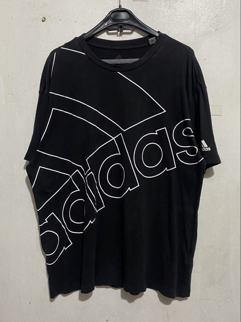 ADIDAS BIG LOGO SHIRT (Category: Tshirts & Polo Shirts ) located in Manila. Submitted by brndn.rgld (Listing ID 1468665086, Image 1). Description: 23 Width 28 Length Verygood condition No issue Dm ur sure offer only.