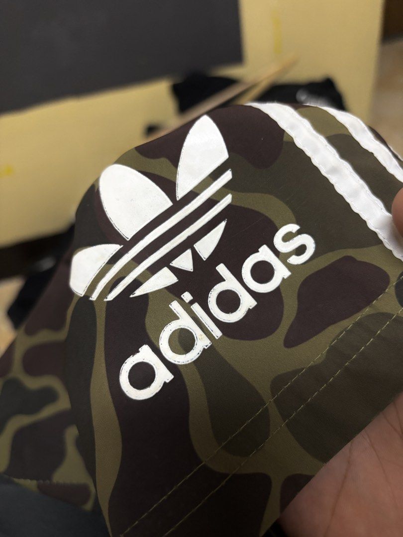 Adidas Camo (Category: Shorts) located in Cavite. Submitted by staythrifted.23 (Listing ID 1468601917, Image 3). Description: Medium on 🏷️ L 18 W 30 - 34 Like new Color rate 10/10 Issue ❌ Loc. Cavite We ship nationwide Payment first .