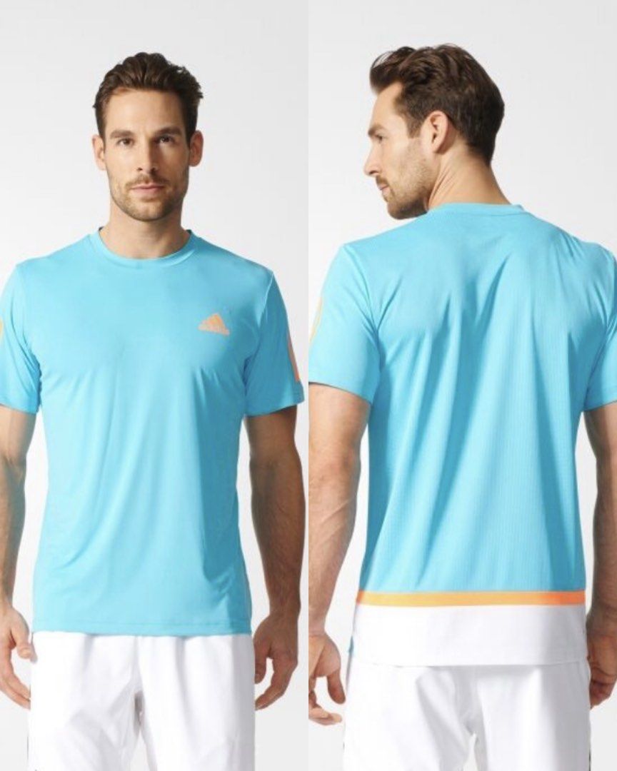 Adidas men’s tennis tshirt (Category: Activewear) located in Manila. Submitted by hellothere2012 (Listing ID 1468710544, Image 1). Description: The adidas CLUB TEE helps you achieve your best. The CLIMALITE® technology brings cool air to the skin while wicking warmth and sweat away. comfortable CLIMALITE® material wicks moisture away Material 100% polyester Technology Product code 1392013583 Supplier code BK0705 .