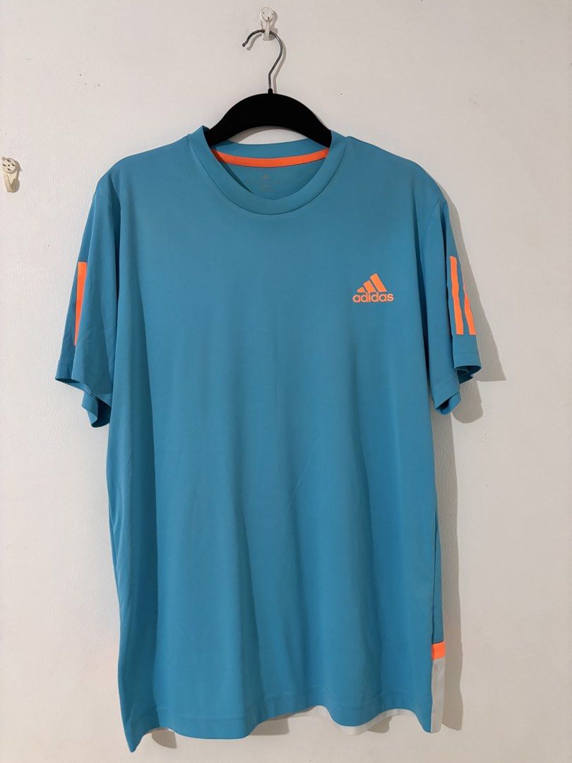 Adidas men’s tennis tshirt (Category: Activewear) located in Manila. Submitted by hellothere2012 (Listing ID 1468710544, Image 3). Description: The adidas CLUB TEE helps you achieve your best. The CLIMALITE® technology brings cool air to the skin while wicking warmth and sweat away. comfortable CLIMALITE® material wicks moisture away Material 100% polyester Technology Product code 1392013583 Supplier code BK0705 .