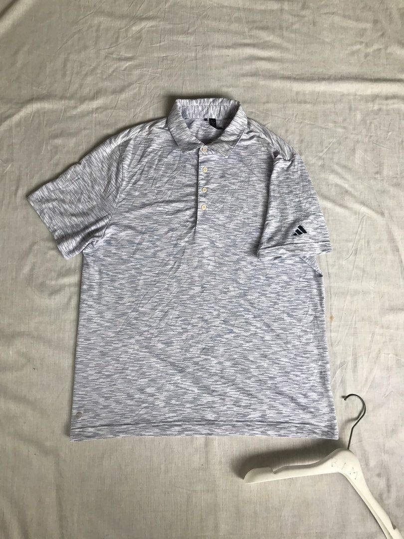 ADIDAS Performance Poloshirt (Category: Tshirts & Polo Shirts ) located in San Fernando. Submitted by ramjames18 (Listing ID 1468500924, Image 3). Description: •ADIDAS Performance Poloshirt 🔥 -Excellent Condition -9.+/10 Color Rate (Need wash) -Quickdry / Breathable -Good for Formal, Office, Sports (Golf, Tennis, Pickle etc) -XL(22x29) -Large to XL frame Pm sa interested! 📥📥.