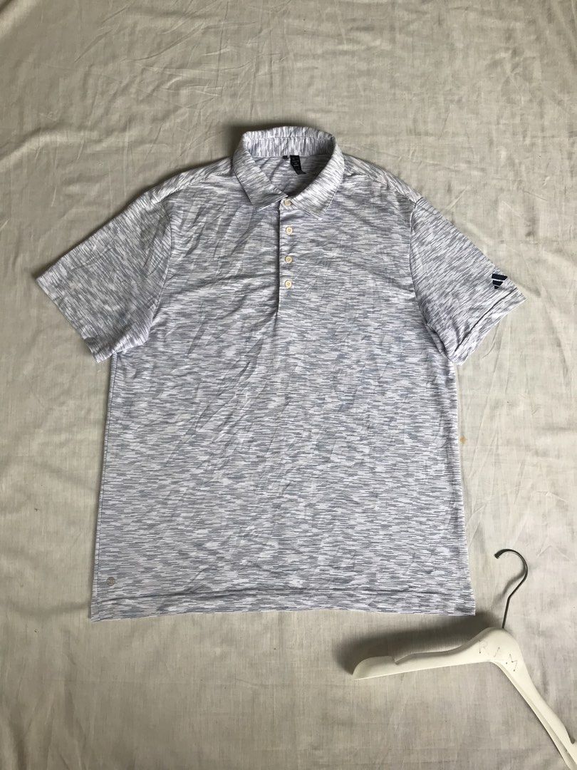 ADIDAS Performance Poloshirt (Category: Tshirts & Polo Shirts ) located in San Fernando. Submitted by ramjames18 (Listing ID 1468500924, Image 2). Description: •ADIDAS Performance Poloshirt 🔥 -Excellent Condition -9.+/10 Color Rate (Need wash) -Quickdry / Breathable -Good for Formal, Office, Sports (Golf, Tennis, Pickle etc) -XL(22x29) -Large to XL frame Pm sa interested! 📥📥.