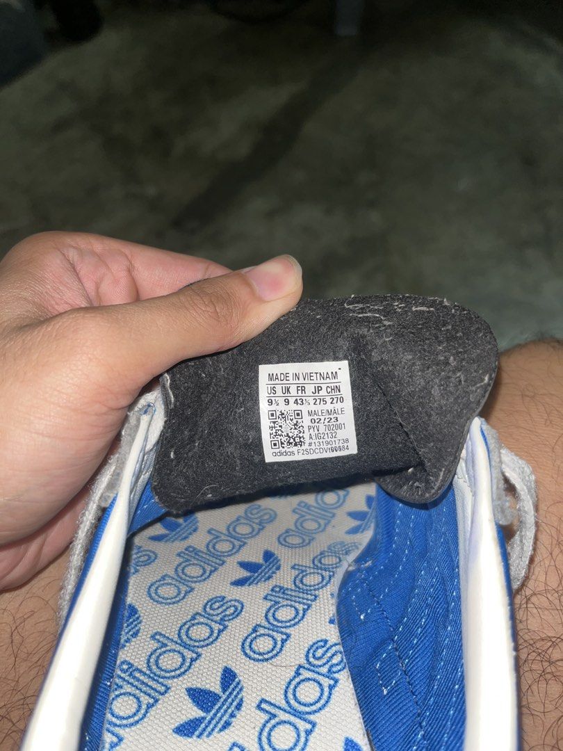 Adidas SL 72 blue (Category: Casual Shoes) located in Camalig. Submitted by spicysamson (Listing ID 1468599350, Image 2). Description: Size 9.5 9/10 condi No box.