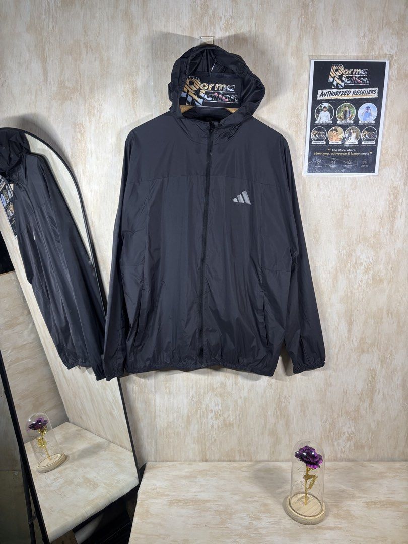 ADIDAS SUMMER ESSENTIALS (Category: Coats, Jackets and Outerwear) located in Cabuyao City. Submitted by pormanation-thrift-store (Listing ID 1468602284, Image 1). Description: ADIDAS SUMMER ESSENTIALS Condition: LIKE NEW Color rate: 10/10 (PWEDE SA MASELAN) Size: XL Dimes: 23.5”Wx28”L Issue: NONE‼️ Price: 1500.