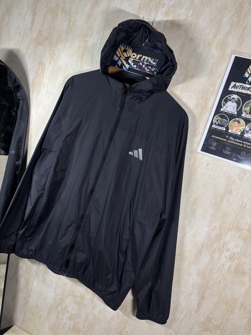 ADIDAS SUMMER ESSENTIALS (Category: Coats, Jackets and Outerwear) located in Cabuyao City. Submitted by pormanation-thrift-store (Listing ID 1468602284, Image 3). Description: ADIDAS SUMMER ESSENTIALS Condition: LIKE NEW Color rate: 10/10 (PWEDE SA MASELAN) Size: XL Dimes: 23.5”Wx28”L Issue: NONE‼️ Price: 1500.