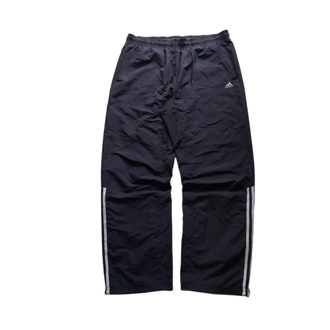 Adidas Vintage Track Pants (Category: Joggers) located in Quezon City. Submitted by y3thriftshop (Listing ID 1468559354, Image 1). Description: Tag: Adidas Vintage Track Pants Color : Dark Grey Size : L on Tag Dimension : 36-38x42 Leg Opening: 10 Condition : Good Color Rate : 9/10 Price : P599.00 Issue : Light torn part at the waist string (see last photo) RFS : Buy and Sell Additional Information : - 2 Side Pockets - Draw Srltring Still Intact -