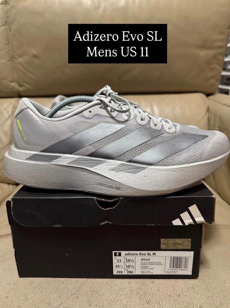 Adizero Evo SL (Category: Sneakers) located in Manila. Submitted by tatithrifa (Listing ID 1468625297, Image 1). Description: .