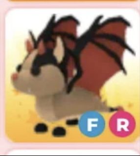 FR Chocolate Chip Bat Dragon ( Adopt Me ), Video Gaming, Gaming ...