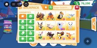 Adopt Me Rare Hyena Full Grown Pet, Video Gaming, Gaming Accessories ...