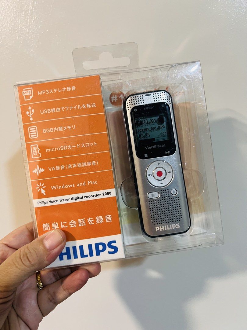 Affordable Philips VoiceTracer Digital Recorder 😍👌🏻 (Category: Other Audio Equipment) located in Malolos. Submitted by afford.japan (Listing ID 1468708823, Image 1). Description: Affordable Philips VoiceTracer Digital Recorder 😍👌🏻.