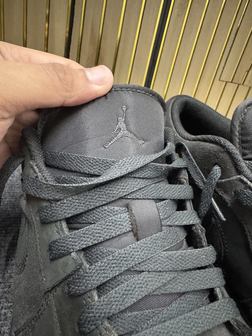 Air Jordan 1 Low Black / Nike Grey Shoes Bundle (Category: Sneakers) located in Quezon City. Submitted by qvalen (Listing ID 1468558332, Image 3). Description: - Bundle deal: 2 pairs of sneakers for your casual rotation - Pair 1: Air Jordan 1 Low SE craft Black - Pair 2: Grey Nike City - Condition: Normal signs of wear on uppers and midsoles from regular use - Ideal as reliable daily beaters -Both pairs needs light cleaning -not using anymore.