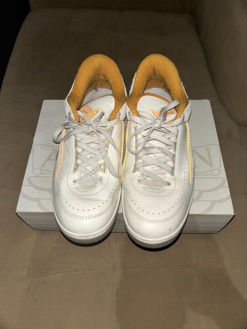 Air Jordan 2 Low “Craft” (Category: Sneakers) located in Pasig City. Submitted by ethanlucass (Listing ID 1468626435, Image 3). Description: WTS Air Jordan 2 Retro Low “Craft” (Melon Tint) Used only a few times Issues: Minor dirt, can clean before shipping RFS: Decluttering Size 10.5 ₱2,000 DM me! 📲.