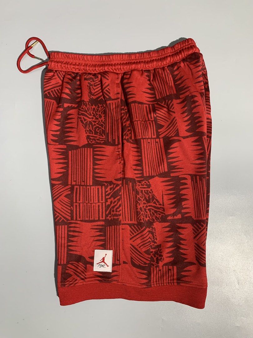 AIR JORDAN FLIGHT ALL-OVER PATTERN KNIT GEOMETRY BOX LOGO (Category: Shorts) located in Bulacan. Submitted by aaron_garrucho15 (Listing ID 1468687872, Image 2). Description: AIR JORDAN FLIGHT ALL-OVER PATTERN KNIT GEOMETRY BOX LOGO ▪️Dimes: 30-34 waistline x 22 length ▪️Color rate: 9.8/10 ▪️As New Condition ▪️Complete Tags & Washtags ▪️No issue No Flaw.