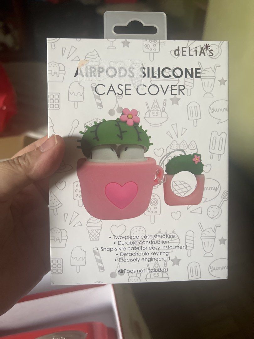 Airpod silicon Case cover Cactus 🇺🇸 (Category: Portable Audio Accessories) located in Paranaque City. Submitted by arianem031087 (Listing ID 1468531586, Image 2). Description: .