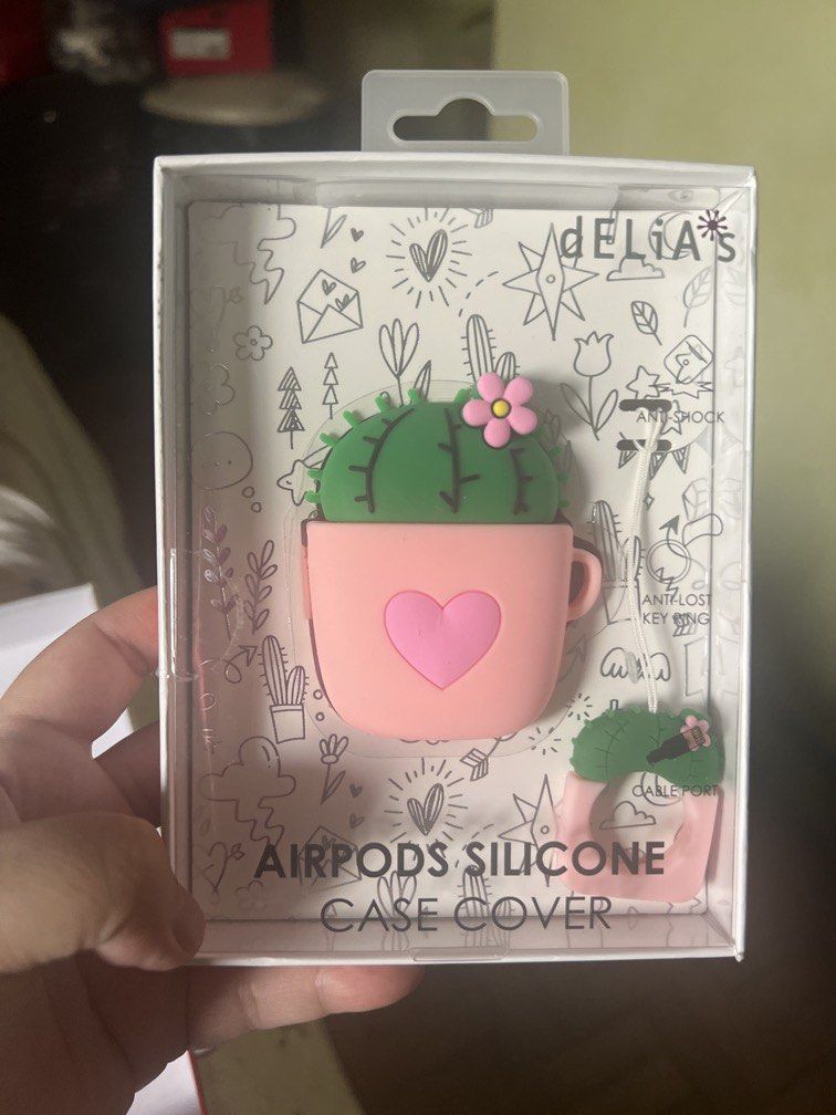 Airpod silicon Case cover Cactus 🇺🇸 (Category: Portable Audio Accessories) located in Paranaque City. Submitted by arianem031087 (Listing ID 1468531586, Image 1). Description: .