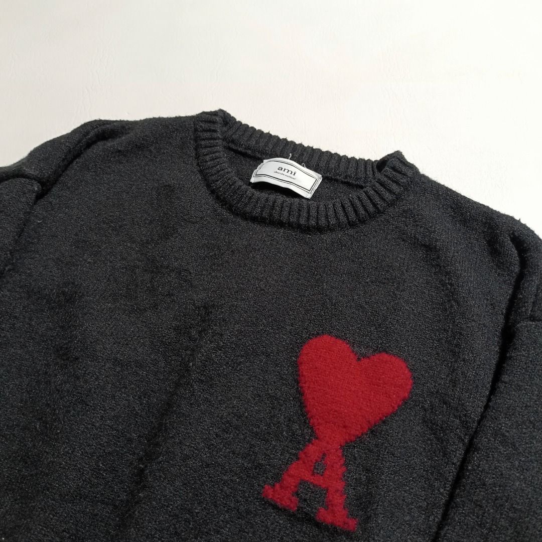 Ami Knitted Sweater❤️ (Category: Coats, Jackets and Outerwear) located in Baguio. Submitted by freshmarket_2600 (Listing ID 1468587915, Image 2). Description: 1280+sf Size Medium.