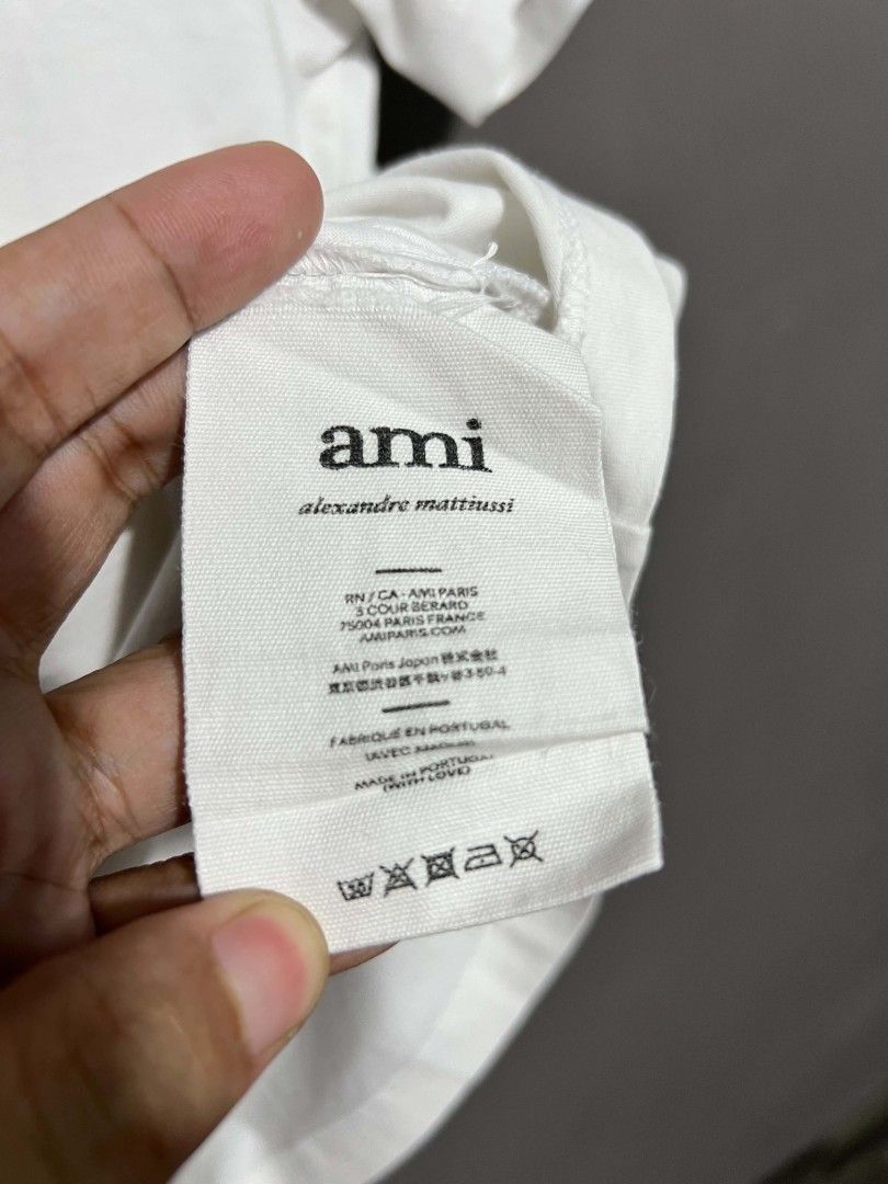 Ami shirt mens (Category: Tshirts & Polo Shirts ) located in Cavite. Submitted by southcloset (Listing ID 1468526723, Image 3). Description: size medium no issues 19 x 25.