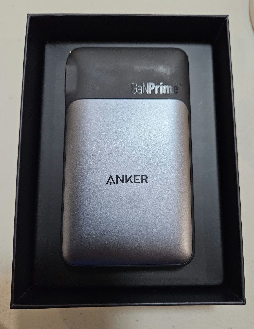 Anker 733 65W powercore powerbank (Category: Batteries & Power Banks) located in Cabuyao City. Submitted by AR700 (Listing ID 1468602813, Image 2). Description: Anker 733 65W powercore powerbank Type C 10,000 mAh -Gan II -3 ports -tried 3x then not used SRP 3,300 2,700 pesos negotiable.
