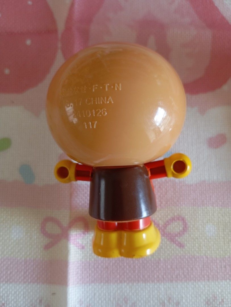 Anpanman plastic figure toy (Category: Designer & Blind Box Toys) located in Makati City. Submitted by mezz0piano (Listing ID 1468517623, Image 2). Description: Mop: Gcash | Mod: J&T.