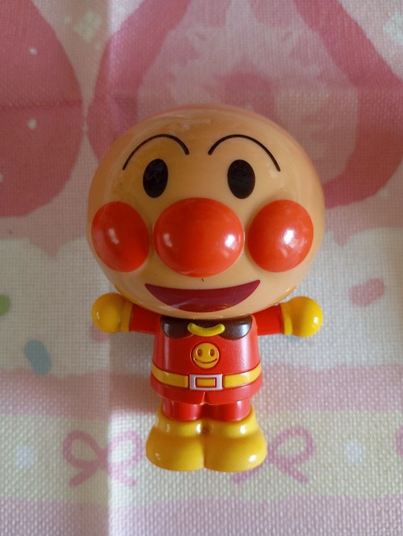 Anpanman plastic figure toy (Category: Designer & Blind Box Toys) located in Makati City. Submitted by mezz0piano (Listing ID 1468517623, Image 1). Description: Mop: Gcash | Mod: J&T.