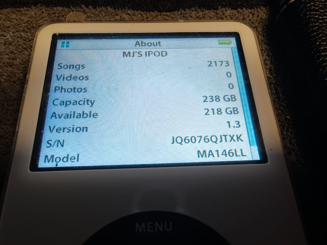 APPLE IPOD CLASSIC 5TH GEN 256GB PANDA (Category: Portable Music Players) located in Imus. Submitted by gadgetphoenix (Listing ID 1398470114, Image 3). Description: Apple iPod Classic 5th Gen (256GB Flash Mod) + Oppo HA-2SE DAC/Amp Stack SELLING PRICE: 14,999 Selling as a bundle! A legendary portable audio setup combining the warm, musical Wolfson DAC of the 5th Gen iPod Classic with the pristine amplification performance of the Oppo HA-2SE. Perf