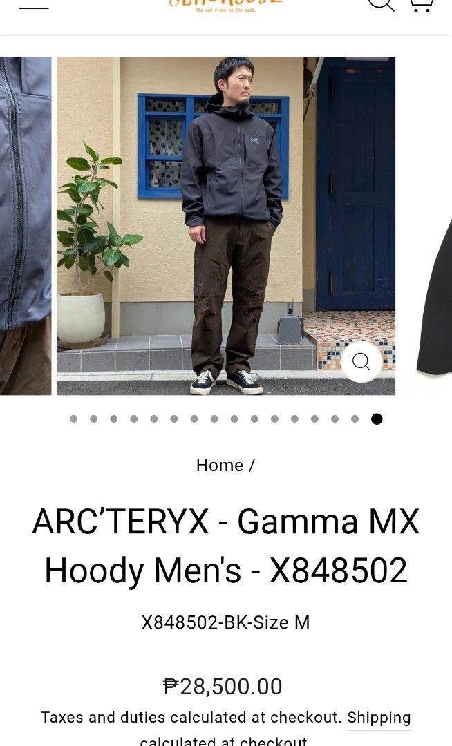 Arc'teryx Gamma Softshell Gorpcore Jacket (Category: Coats, Jackets and Outerwear) located in Cabuyao City. Submitted by THRIFTHITS (Listing ID 1468676697, Image 3). Description: Arc'teryx Gamma Softshell Gorpcore Jacket 🦎 REFLECTORIZED Logo 23x27 Mine 1,499‼️ Direct Message me and Add for fast Transaction ty .