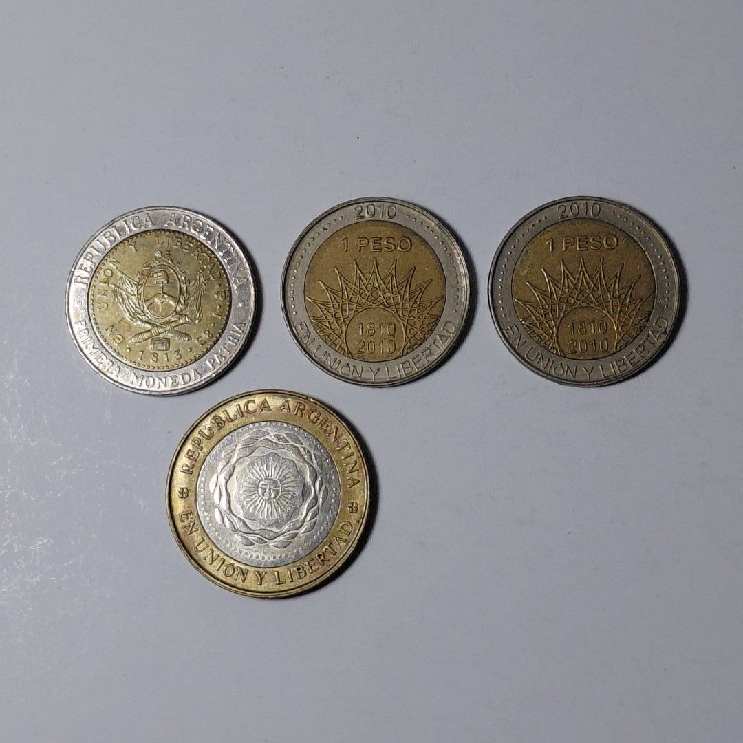 Argentina Coin Set (Category: Currency) located in Tagbilaran City. Submitted by bennycollectibles (Listing ID 1468573765, Image 2). Description: •Add an additional 150 for shipping.