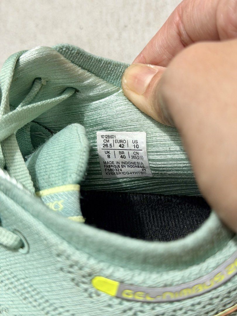 ASICS Nimbus 26 (Category: Sneakers) located in Caloocan City. Submitted by mkgprelovedstuff (Listing ID 1468652017, Image 3). Description: 306km mileage Di na po ginagamit. Best for daily runs..