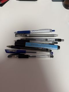 Ballpoint pens with crystal chips, Hobbies & Lifestyle, Stationery ...