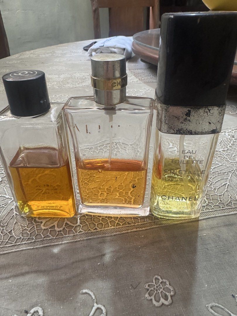 Assorted Designer Perfume Bottles Chanel Beckham (Category: Fragrance & Deodorants) located in Lingayen. Submitted by lux_thrift (Listing ID 1468513788, Image 3). Description: location pangasinan becham chanel givenchy AS PACK ONLY PALUGI SALE ALL FROM JAPAN BOX no boxes as is 1800 only plus sf.