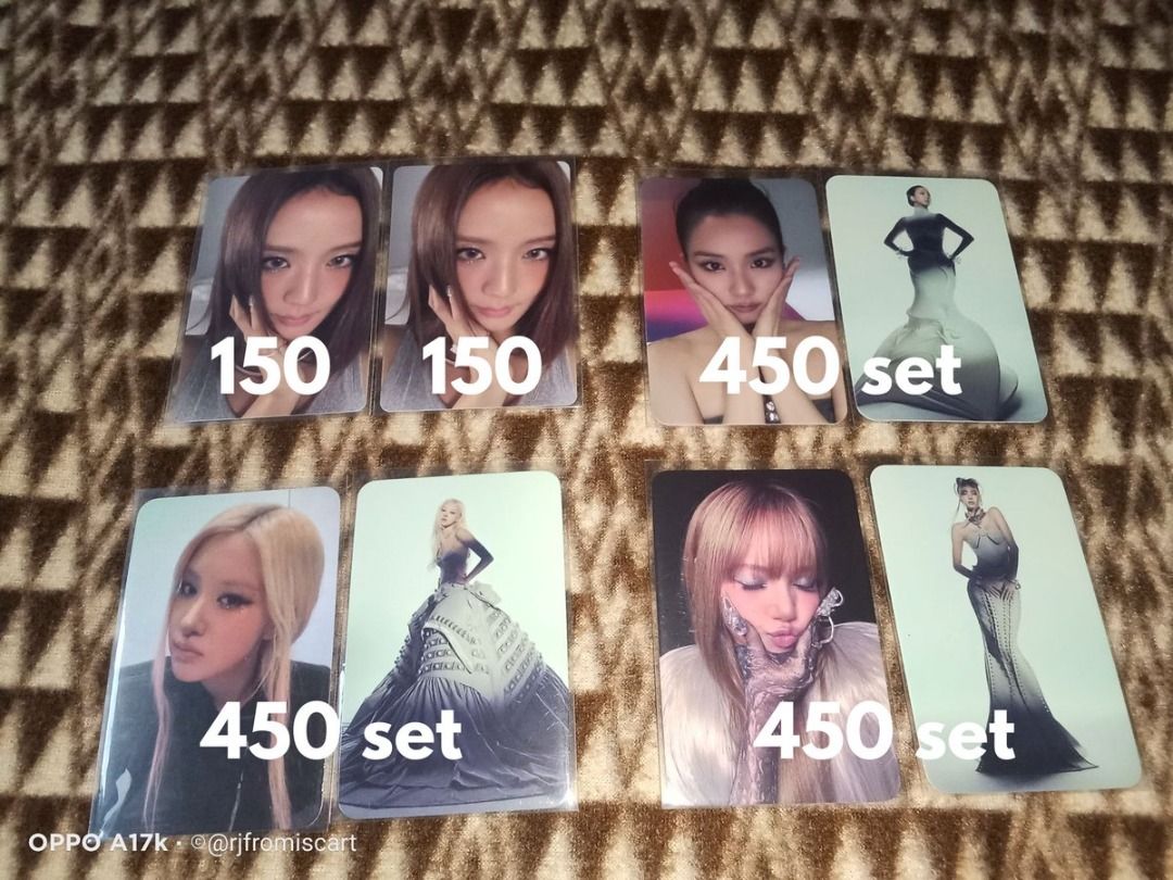 Assorted Girl Group Photocards (Category: K-Wave Merchandise) located in Cainta. Submitted by rjfromissells (Listing ID 1468511691, Image 1). Description: WTS LFB PH | ONHAND Assorted Girl Group Photocards - Mint Condition, X Sensitive - PAYO, Gcash | J&T - DM me on X : @rjfromiscart.