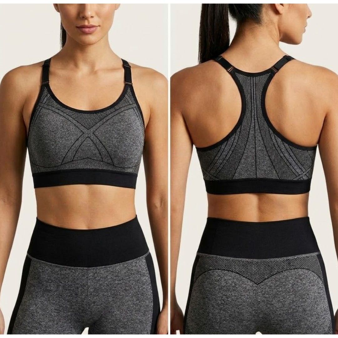 Athletic Works Sports Bra (Category: Activewear) located in Quezon City. Submitted by rosepam (Listing ID 1468593774, Image 1). Description: Athletic Works Racerback Sports Bra adjustable straps with pad pockets (no pads) Size on tag: M (8-10) Measurements posted for reference FIX PRICE.