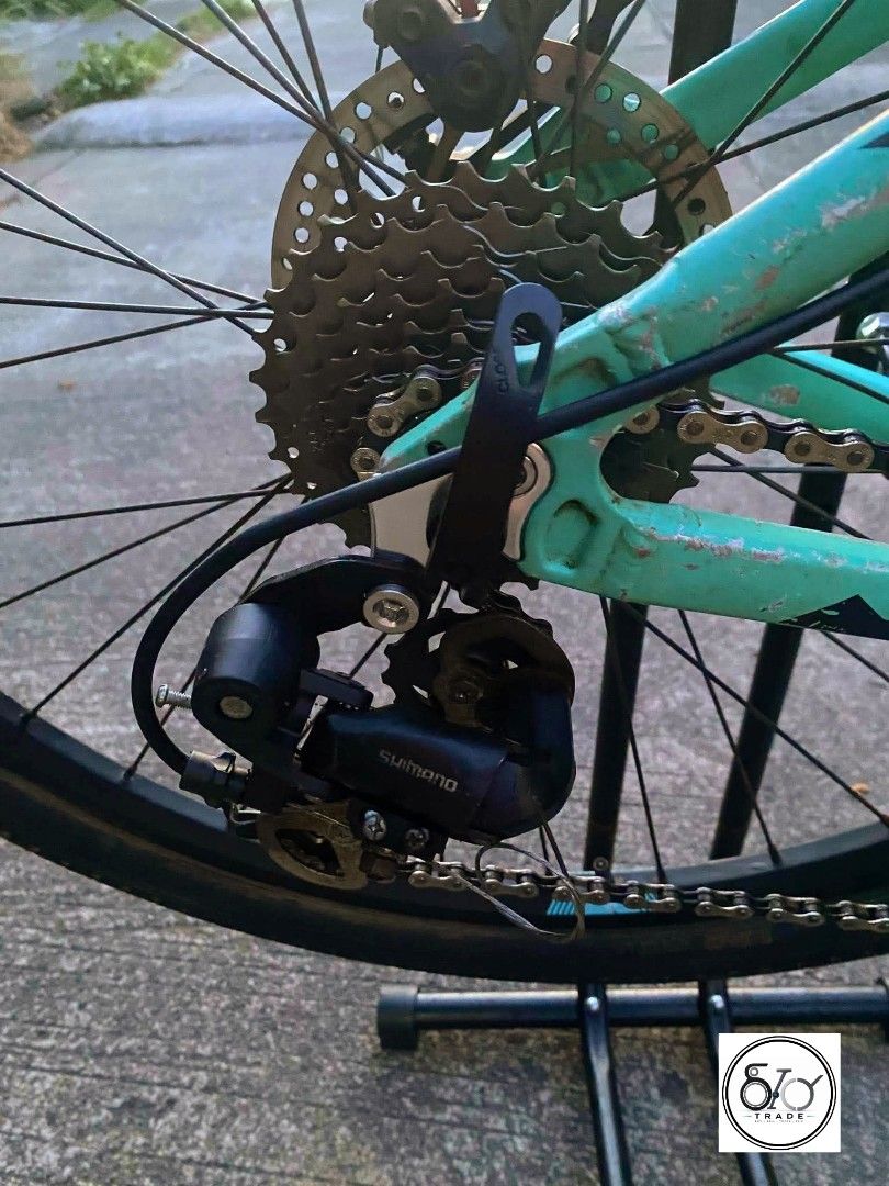 Atomic Shift Fifty 26 Mountain Bike (Category: Bicycles) located in Calamba. Submitted by bicytrade (Listing ID 1468531608, Image 2). Description: FOR SALE 26ER ATOMIC SUNFIRE SPECS: FRAMESET: -ALLOY FRAME 26ER ATOMIC SUNFIRE -ALLOY STEM -ALLOY HANDLEBAR XUNWUK -ALLOY ATOMIC SEATPOST -CYCLONE XC FORK(NO BOUNCE) GROUPSET: -SHIMANO V BRAKE/SHIFTER -SHIMANO TOURNEY 8SPEED RD -SHIMANO FD ALLOY 3X SPEED -SHIMANO ALLOY CRANKSET 3X -8 SPEED COGS(BRANDNE