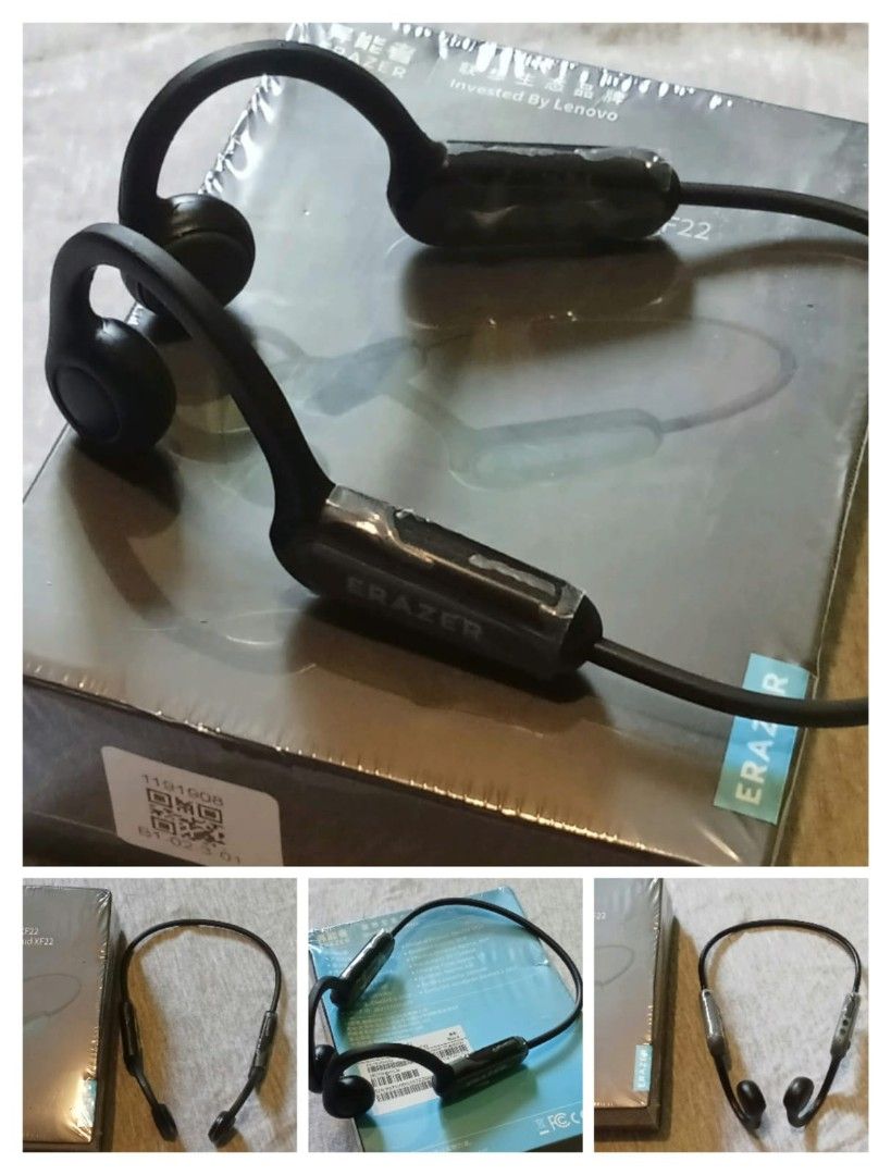 AUTHENTIC LENOVO BONE CONDUCTION 🎧 (Category: Headphones & Headsets) located in Paranaque City. Submitted by powerzone0517 (Listing ID 1468501075, Image 1). Description: .