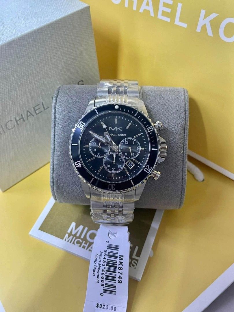 💯Authentic MK Watch for Men 🇺🇲🇺🇸 (Category: Men's Watches) located in Manila. Submitted by miunicahija06 (Listing ID 1468607267, Image 2). Description: Buy with confidence!!!🌞 🇺🇸💯authentic from US 🇺🇸 ✔️complete inclusions ✔️with warranty ✔️pawnable watch ✔️can bring to any watch center for authenticity check ⌚Money back if proven fake⌚ 🌤️RESELLERS ARE WELCOME🙋 DISCLAIMER: miunicahija06 is not affiliated with any of the brands posted 