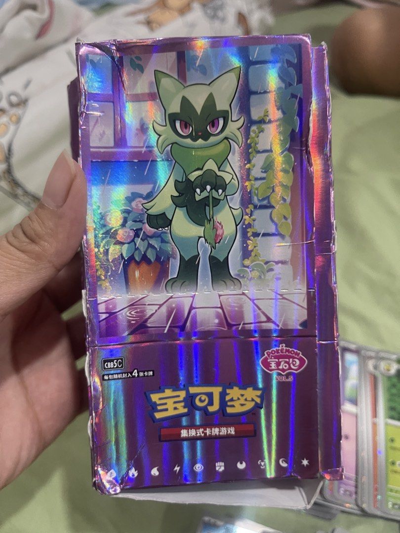 Authentic Pokemon cards (Category: Kids Toys) located in Cabiao. Submitted by imeon13 (Listing ID 1468697995, Image 2). Description: authentic cards as is, opened box na cla nkuha from hongkong box.