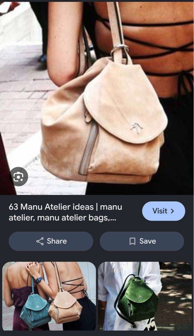 Authentic Preloved Manu Atelier Bag (Category: Shoulder Bags) located in Iloilo. Submitted by preciousgems_collection (Listing ID 1468513887, Image 1). Description: Preloved.