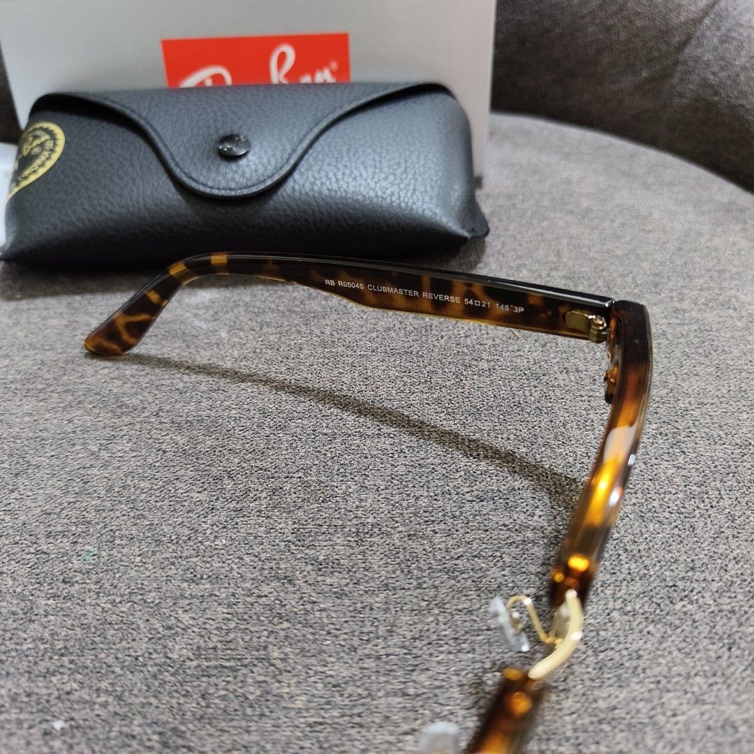 Authentic Rayban clubmaster reversed polarized (Category: Sunglasses & Eyewear) located in Quezon City. Submitted by luxpro.mnl (Listing ID 1468644111, Image 2). Description: Authentic brandnew purchased from mills at new jersey.