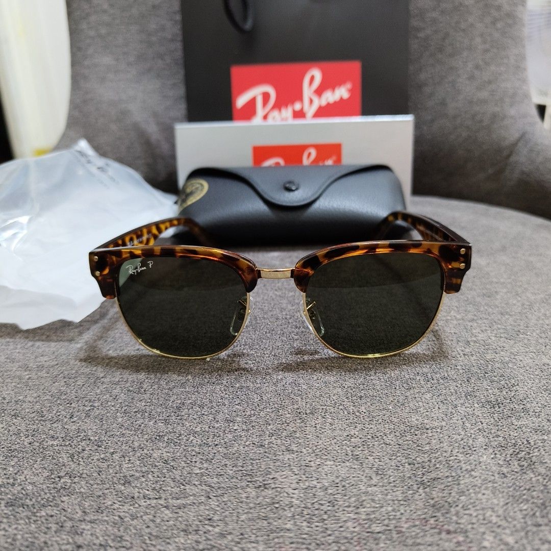 Authentic Rayban clubmaster reversed polarized (Category: Sunglasses & Eyewear) located in Quezon City. Submitted by luxpro.mnl (Listing ID 1468644111, Image 1). Description: Authentic brandnew purchased from mills at new jersey.