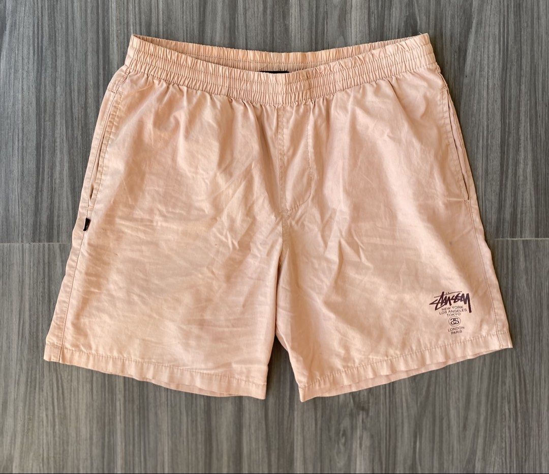 Authentic Stussy Beach Shorts (Category: Shorts) located in Bacolod City. Submitted by goldy27 (Listing ID 1468550836, Image 3). Description: 1k each authentic no issue need wash only 36 Waistline 17 Length 12 Hem 32 Waist 16.5 Length 11.5 Hem.