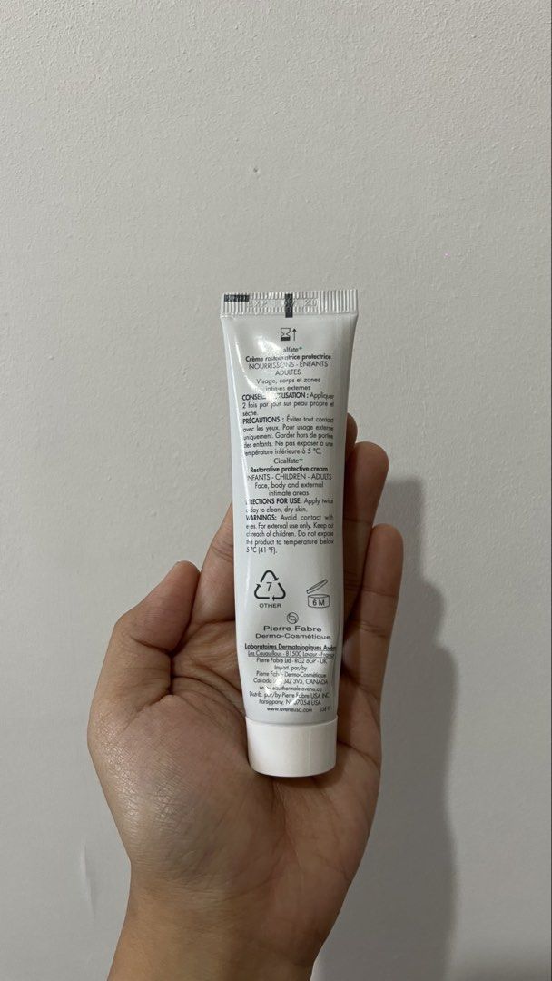 Avene Cicalfate+ Restorative Protective Cream (Category: Face Care) located in Cainta. Submitted by urbanclosetmnl (Listing ID 1468545568, Image 2). Description: - Brand: Avene Cicalfate+ Restorative Protective Cream - Reason for selling: Clearing out extra skincare stash - 80-95% left - Slightly negotiable.