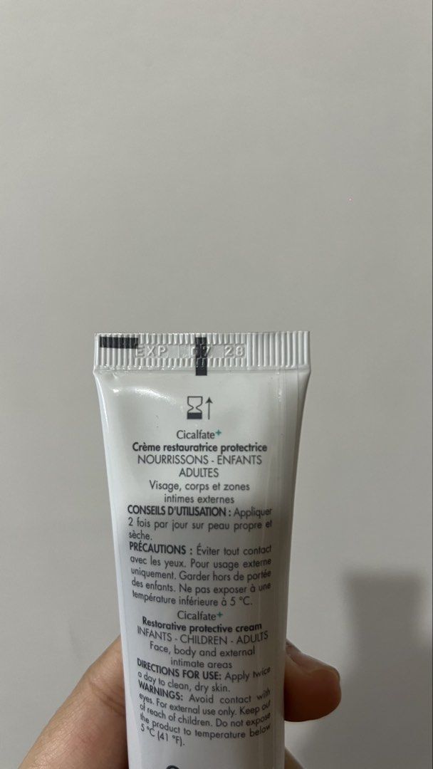 Avene Cicalfate+ Restorative Protective Cream (Category: Face Care) located in Cainta. Submitted by urbanclosetmnl (Listing ID 1468545568, Image 3). Description: - Brand: Avene Cicalfate+ Restorative Protective Cream - Reason for selling: Clearing out extra skincare stash - 80-95% left - Slightly negotiable.