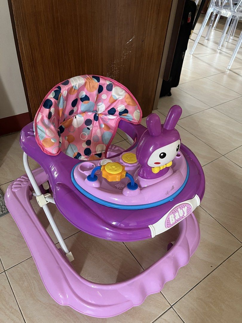 Baby walker (Category: Other Baby Bathing & Changing Needs) located in Cainta. Submitted by krishoppe. (Listing ID 1468542452, Image 3). Description: Baby walker pink for girls.