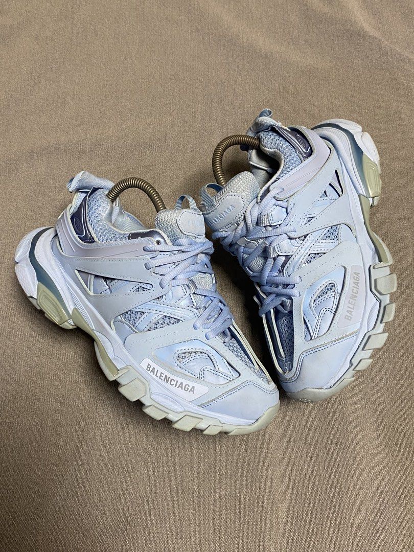 Balenciaga Track Sneakers (Category: Sneakers) located in Cabuyao City. Submitted by ukaythriftshirt (Listing ID 1468630699, Image 1). Description: Balenciaga Track Sneakers Excellent Condition Eur 37 No hard issue may tanggal lng na tahi sa likod check picture - 1500 .