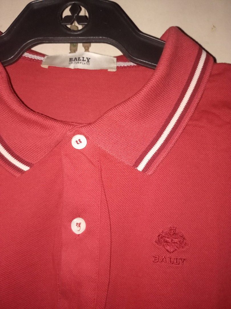Bally polo shirt (Category: Tshirts & Polo Shirts ) located in Manila. Submitted by kenny200024 (Listing ID 1468649450, Image 3). Description: Bally polo shirt - size medium - actual measurement width 20.5 | length 25.5 - very good condition.