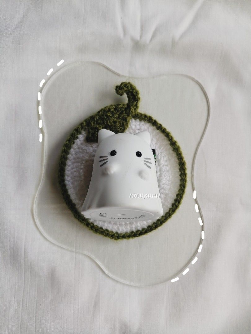 Bandai Slightly Big Ghost Sofvi(Ghost Cat) (Category: Designer & Blind Box Toys) located in Malolos. Submitted by soltyx (Listing ID 1468649922, Image 2). Description: perfect for cat lovers from gachapon.