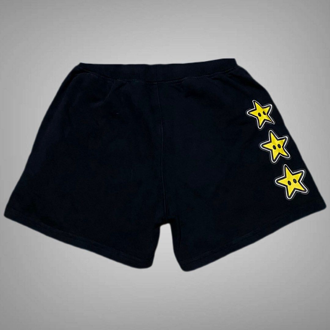 bape short (Category: Shorts) located in Mabalacat. Submitted by stellargarments (Listing ID 1468542014, Image 2). Description: Size : 24-30 Length : 13 Condition: 9.5/10 SUPER NICE QUALITY! WITH 2 POCKETS BUONG BUO LOGOS VERY COMFY & SMOOTH ON SKIN NEED WASH MINOR STAIN FRESH FROM BALE .